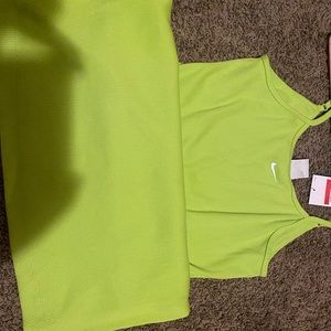 Lime green Nike Dress
